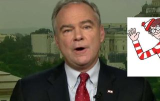 Where's Tim Kaine?