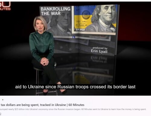 Your family is funding EVERYTHING in Ukraine. Not just defense/military spending.