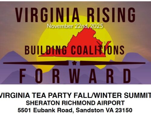 Virginia Tea Party Statewide Conference Tomorrow 11/22